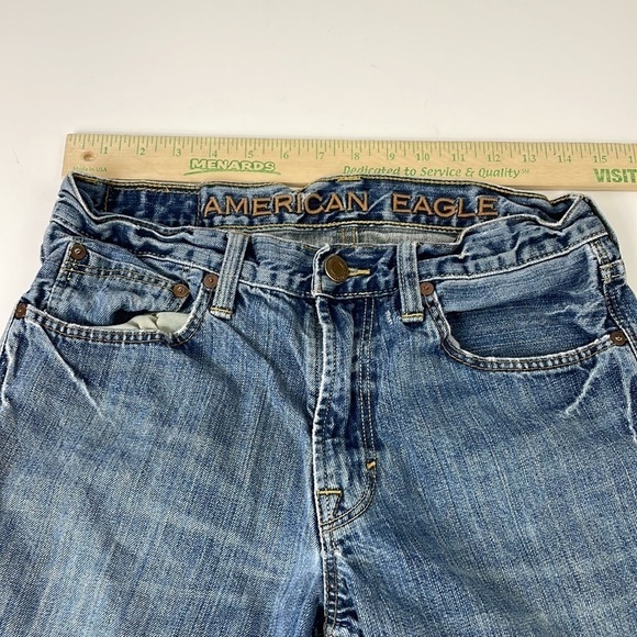 American Eagle SZ 28/30 distressed jeans - Picture 5 of 9